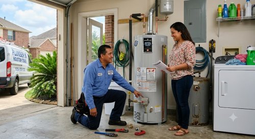 Reemplazo Calentador Agua Houston | Guía