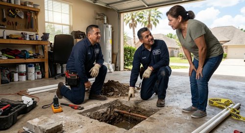 Reparación de Slab Leak en Houston | Guía Experta
