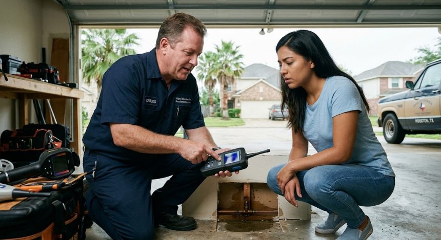 Fuga de Agua Houston: Detección y Reparación