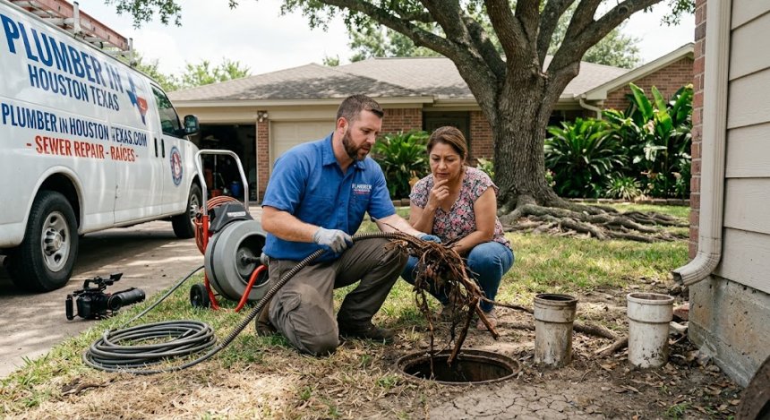 Raíces Tubería Alcantarillado Houston | Guía Plomería