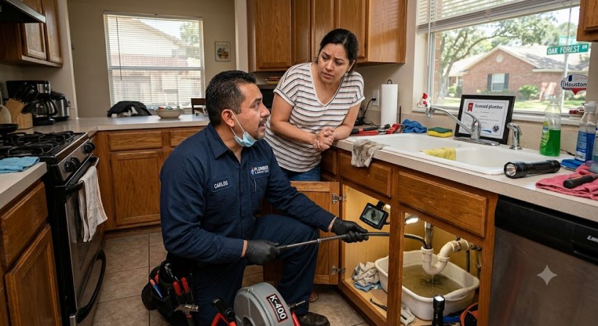 Drenaje Tapado Houston | Soluciones de Fontanería 24/7